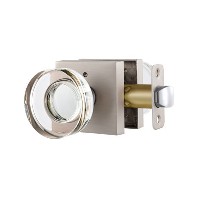 Coolnews Modern Grace Series - Crystal Privacy Door Knob