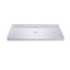 Enceinte de baignoire carrée semi-sans cadre l 60 po x P 32 po x H 78 po Flex avec panneau fixe et base inclus-84327409