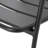 Chair In Matte Black, Iron Crafted For Backyard & Patio, 26.34"w X 24.72"h, 13.65 Lb Patio - Black Iron, 24.41"d 26.34"w,