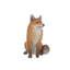 Figurine de renard assis-120612156