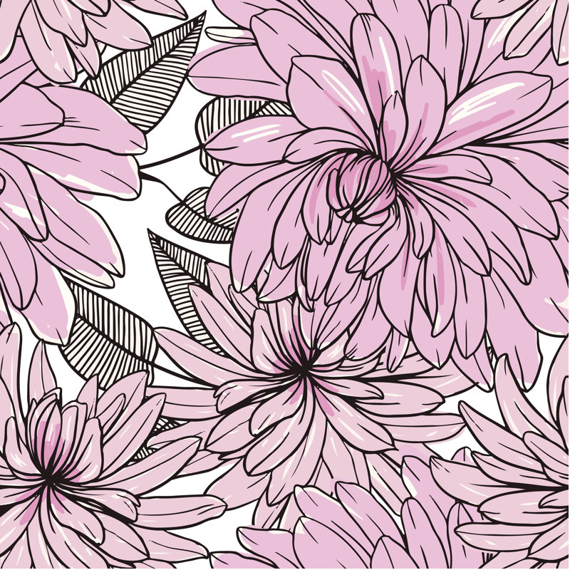 Pescadero Abstract Pink Peony - Wrapped Canvas Print, 30cm H x 30cm W x 3.8cm D