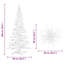 Christmas Trees with Stand Solid pine wood-326949620-326949627