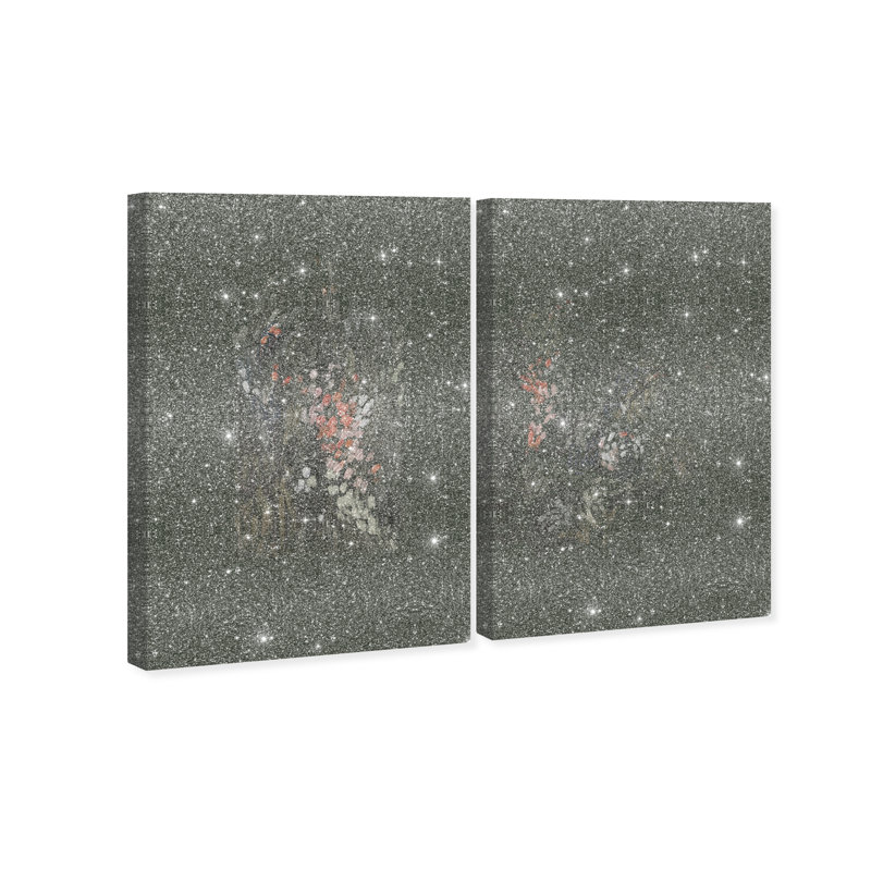 Dancing Petals Set Set by Oliver Gal, 36"H x 54"W, Gallery Wrapped