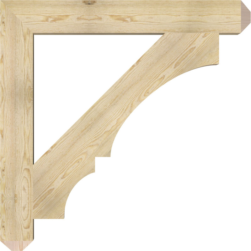 Support pour scie rugueuse, sapin Douglas, l 6 po x P 46 po x H 46 po, L 6 po x P 46 po x H 46 po, Sapin Douglas scié brut
