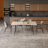 Rectangular Extendable Outdoor Dining Table , 62.9 " W 35.4 " D-319822204