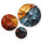 Abstract Wall Decor on Metal