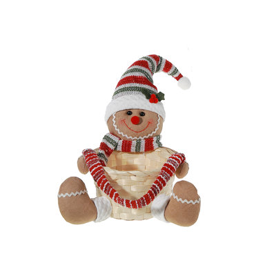 Panier en peluche Gingerbread Lady