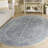 Calidia Power Loom Dark Gray/Cream Rug-303186928