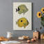 «Yellow and Gray Fish III», impression sur toile tendue-1054414869