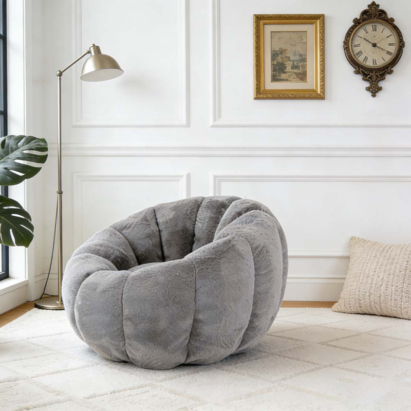 Fauteuil à billes pour adulte, Gris