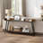 Extra Long Console Table With 2 Power Outlets & USB Ports-790271444