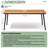 Muntz 6 - Person Metal Patio Dining Set with Rectangular Table-1330233639