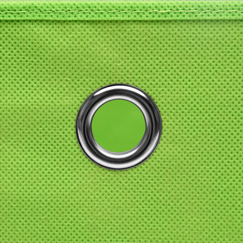 Rebrilliant Fabric Decorative Bin, Green