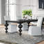 Claudio Mahogany Wood Dining Table