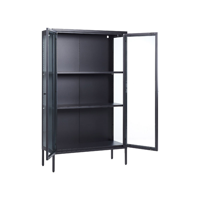 Octa Display Cabinet, Black
