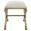 Banc recouverts de tissu d'ameublement