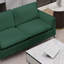 55.91'' Faux Leather Loveseat-344400604