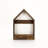 Solid Wood Accent Shelf with Hooks