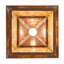 16" Square Stillwater Hill Top Pendant