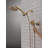 7-Setting PivotPro 3-in-1 Combination Shower Head with ProClean High Pressure Spray 1.75 GPM Brushed Gold-116423675