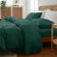 Plain Dyed Microfiber Duvet Cover Set with Pillowcases (3-Piece)-123611260-123611270