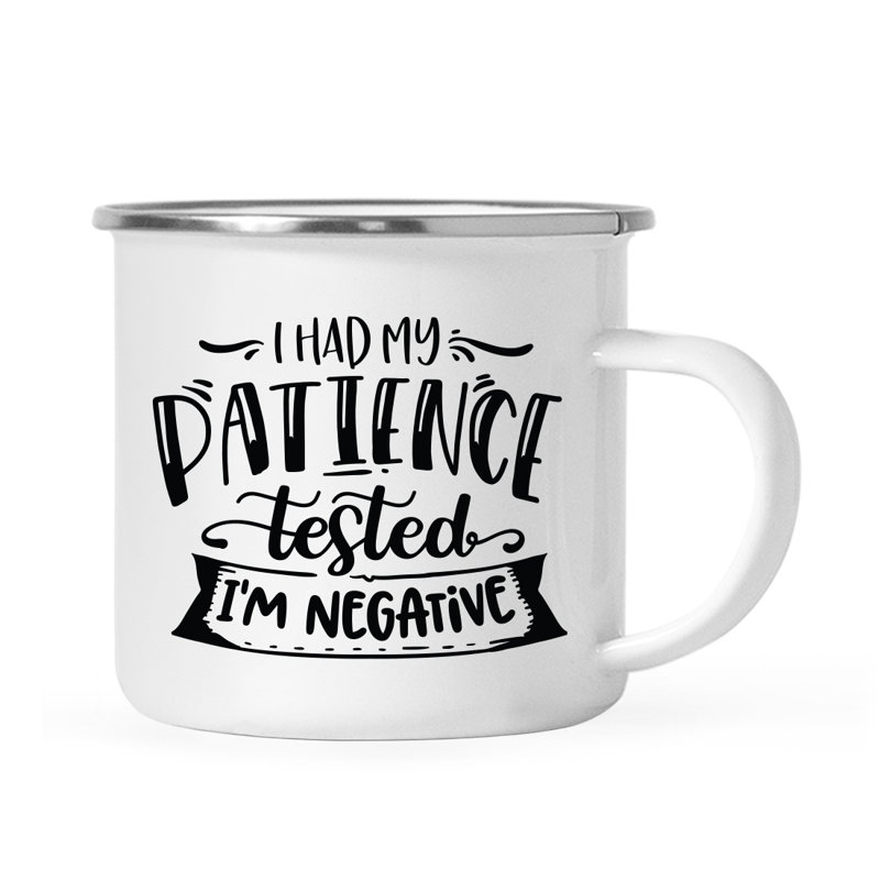 Tasse de camping «Funny Mom», Patience