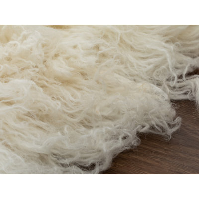 Original Greek flokati Rug Jeffry made of wool 4000 g/m²