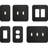 Franklin Brass Stepped Geometric 3-Gang Light Switch/Toggle Wall Plate-100753386