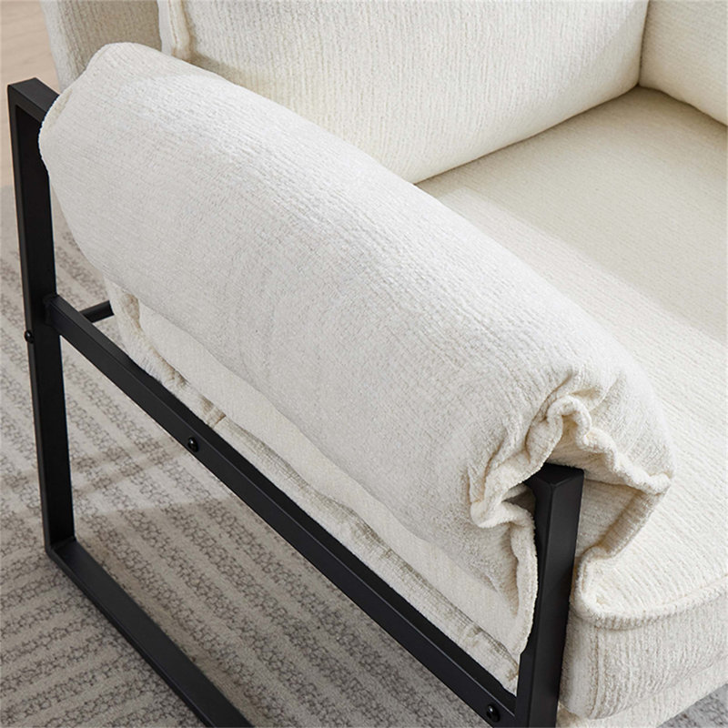Fauteuil inclinable réglable avec plusieurs réglages d'angle (90 ° - 180 °), pour se reposer, jouer, lire dans diverses scènes