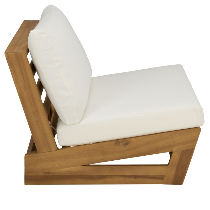 Ensemble de 2 chaises longues Duncan, Beige