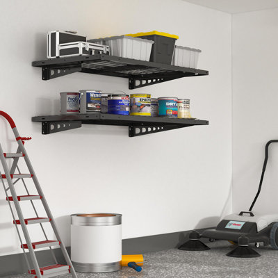 Tablettes de rangement murales Letita