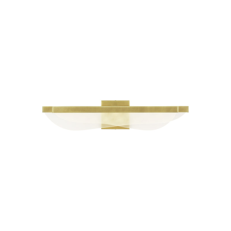 Nyra 25 Bath, Plated Brass