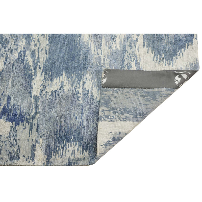 Handmade Wool Abstract Area Rug