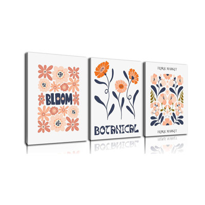 3 Piece Wrapped Canvas Print