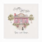 All-Weather Canvas Text & Numbers Wall Decor