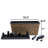 2 Brown Self-Watering Planters - Hand Woven For Indoor & Outdoor Plants Fire-1021975110