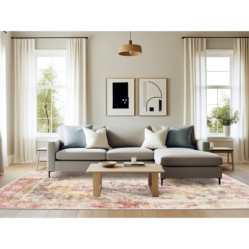 Libra Oriental Indoor Rug, Rectangle 6' x 9'