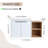 35.43'' Single Bathroom Vanity Base Only