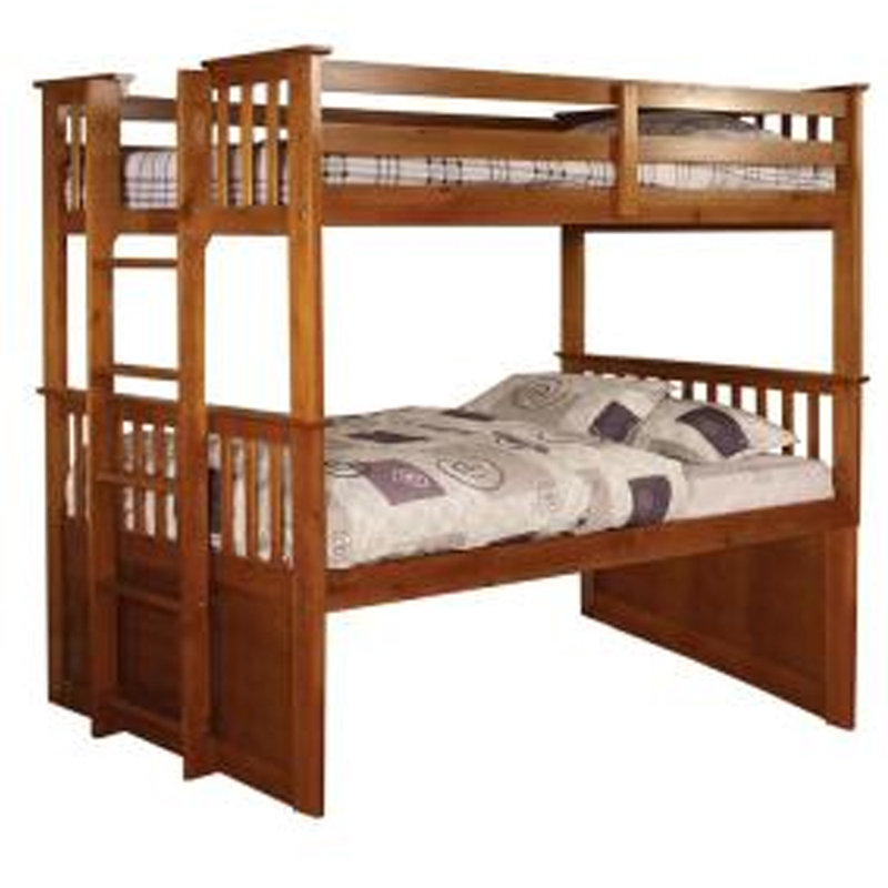Fairford Kids Bunk Bed, Oak, Full