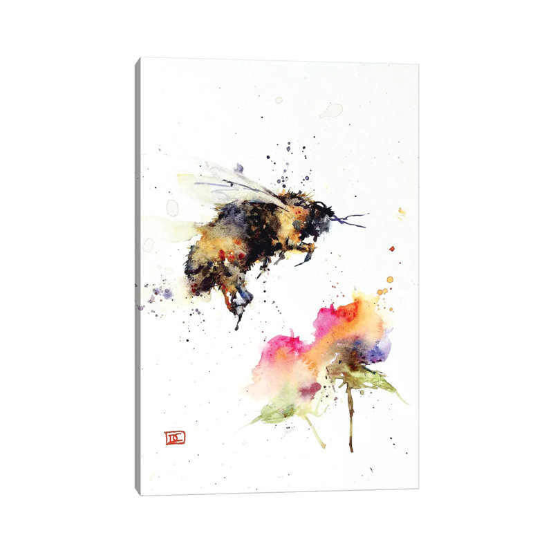 Cattail Conversation by Dean Crouser - Wrapped Canvas Painting