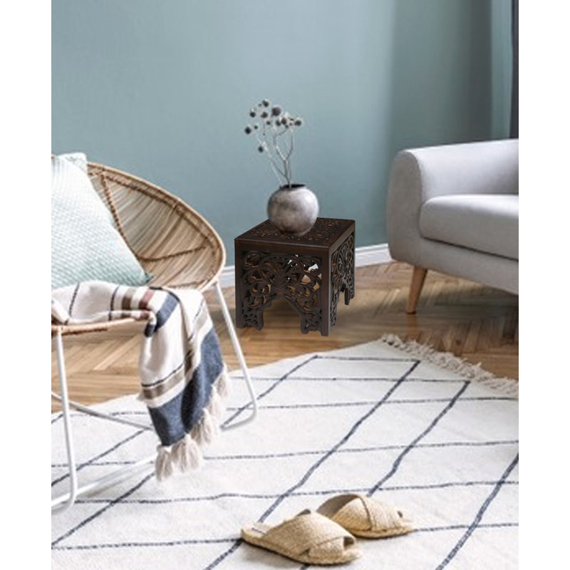 Popp End Table, Light Brown