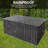Large Outdoor Metal Storage Box - Garden/patio Storage Box With Durable Metal Frame | 72×34.8×37.4in,waterproof Roofs, Lockable Doors | Fits Garden/patio/terrace (stores Cushions/pillows/blankets/toys/tools) |  Must-have Garden Organizer-119689504