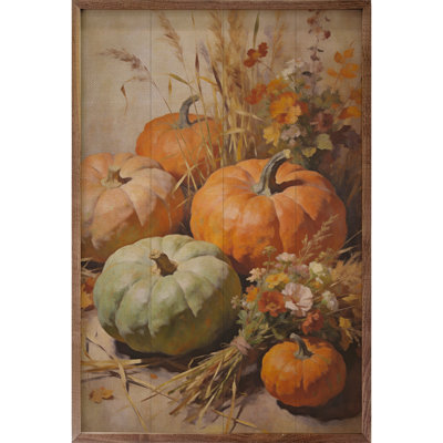 Récolte de courges et de citrouilles
