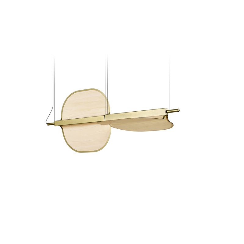 Omma 2 - Light LED Pendant, Natural White, Gold