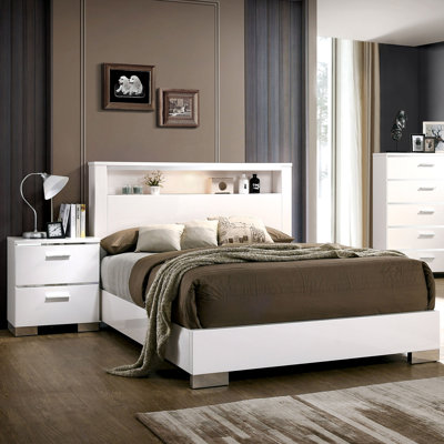 Solid Wood Piece Bedroom Set