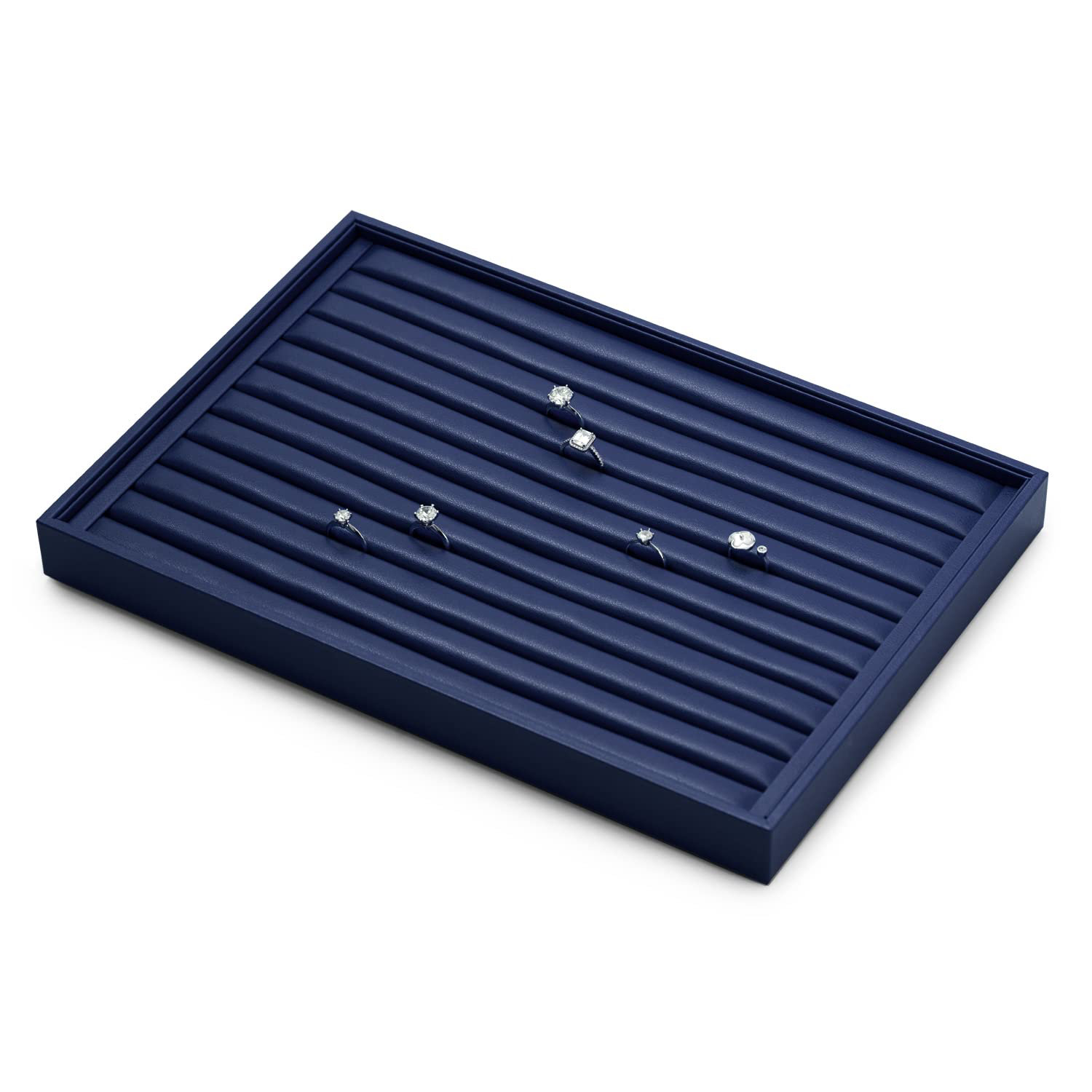 Latitude Run® Ring Holder Organizer Showcase Ring Earring Display | Wayfair