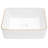 Modern Ceramic Rectangular 16X12 Inch Bathroom Vessel Sink White - Stain , Countertop Installing Design, Resistance, Mount-1994282374