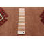 Tapis en laine noué à la main brun clair 3 pi 3 po x 4 pi 7 po