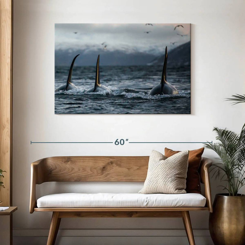 Brampt Norway Orca Trio, 30" H x 45" W