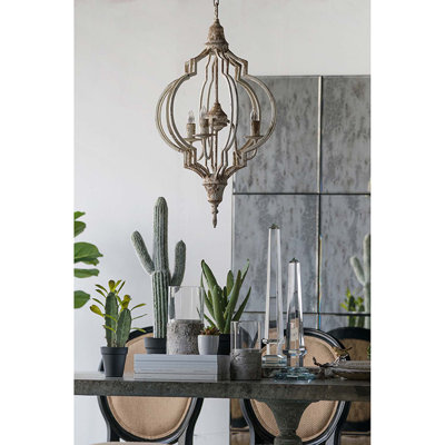 Bui 3 - Light Iron Novelty Chandelier